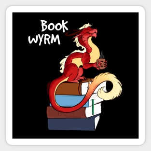 Book Wyrm Sticker